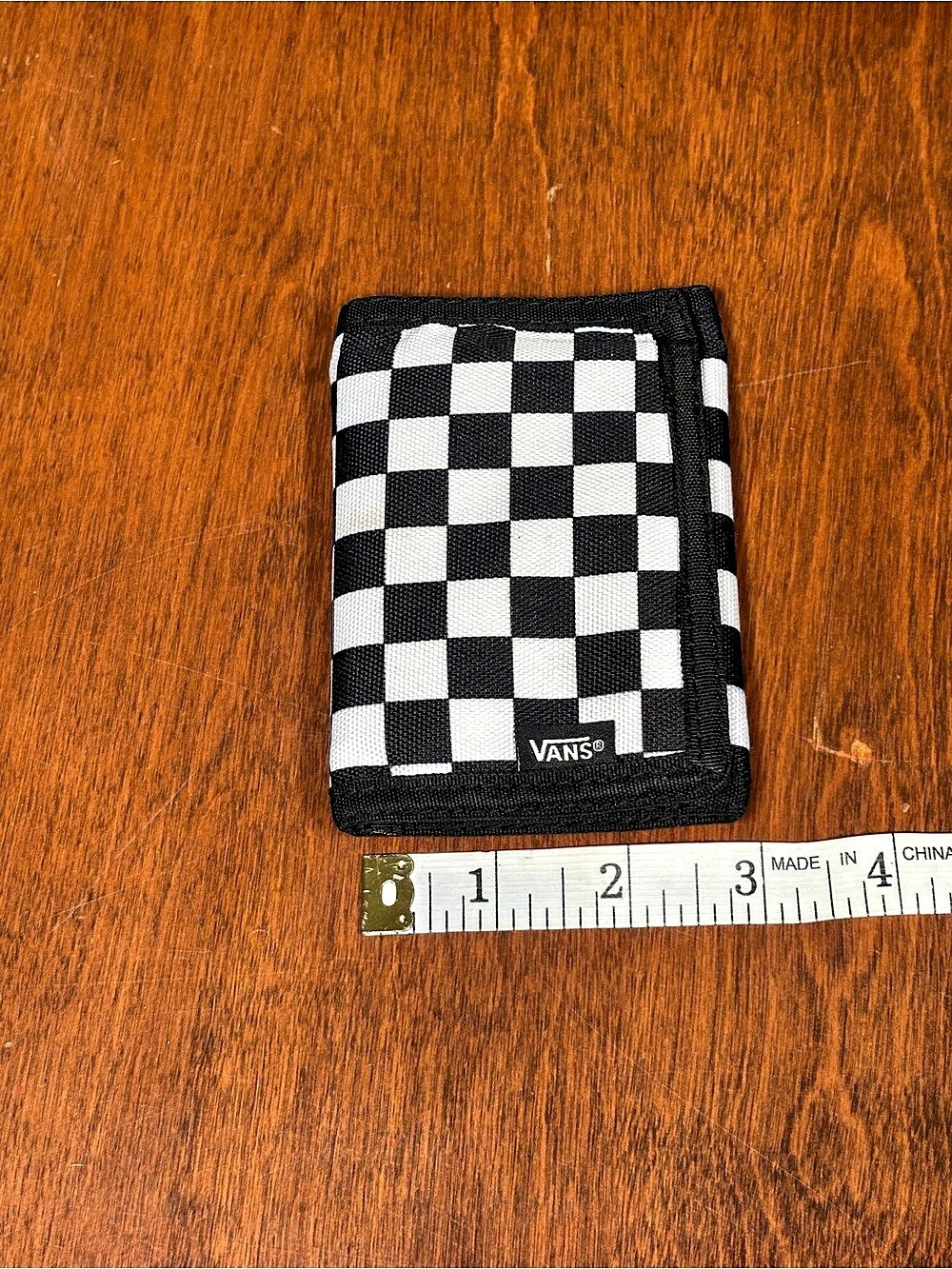 Vans Slipped Trifold Wallet Black & White